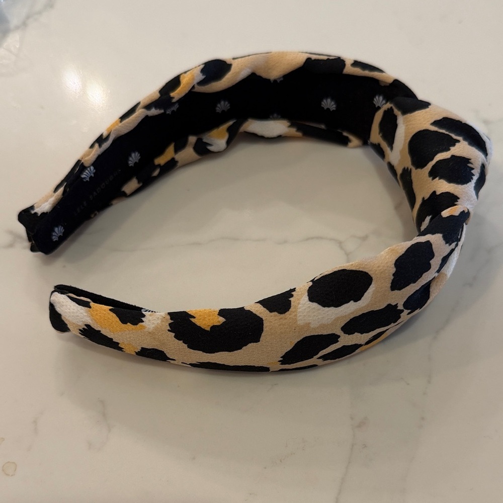 Lele Sadoughi Leopard Print Headband